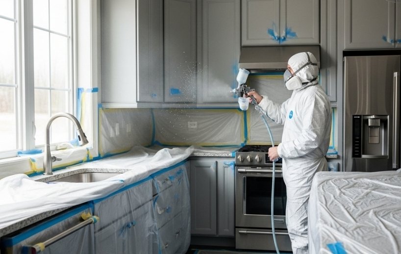 Kitchen Resprays inForest Gate North